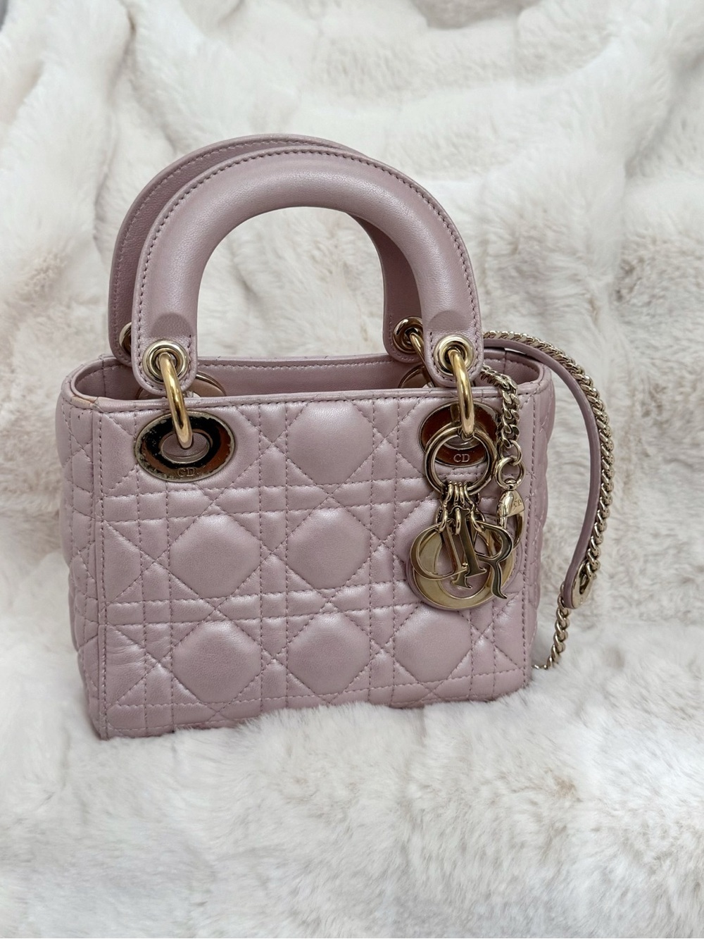 Christian Dior Mini Lady Dior bag